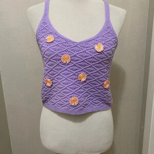 *LIKE NEW* Sweet Republic Knitted Crop Top Y2K M/L EUC